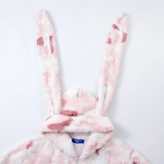 Tie Dye Rabbit Coat