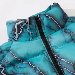 Abrigo con estampado de grafiti Dark Lightning