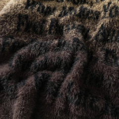 Suéter de jacquard con letras degradadas de High Street