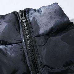 Street Tie Dye Letter Coat