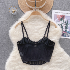 Summer herringbone design tube top