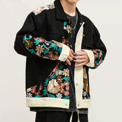 Chaqueta con bordados vintage