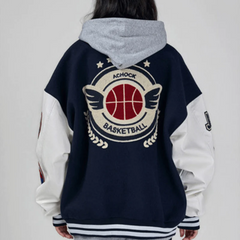 Chaqueta de baloncesto clásica retro