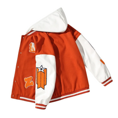 Lässige, dicke Kapuzenjacke