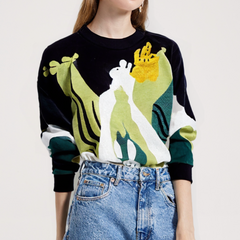 Suéter de conejo encantador