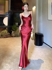 Ärmelloses Meerjungfrauenkleid