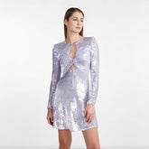 Sparkling temperament internet celebrity dress