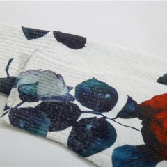 Vintage Crewneck Rose Knit Sweater