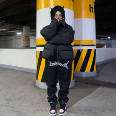 High Street Devil Puffer Hooded Coat