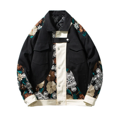 Chaqueta con bordados vintage