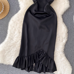 Schwarzes Sommerkleid