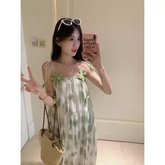 Vestido largo de hada para vacaciones en la playa