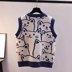 Women's autumn winter green twist sweater