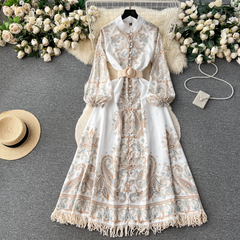 Women's autumn palace style dress