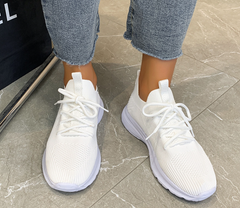 Zapatillas de deporte con cámara de aire de punto