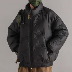 Pressed Line Printing Solid Color Coat