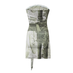 Sommerkleid mit Retro-Print