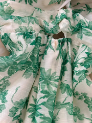 summer printed chiffon skirt