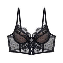French Embroidery Shaper Lace Bralette