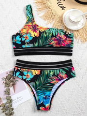 Conjunto de bikini de dos piezas Jungle