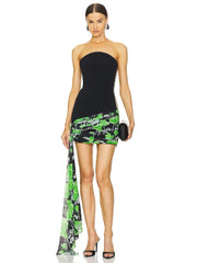 Strapless Bodycon Mini Bandage Dress