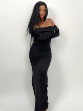 Long Sleeve Backless Maxi Dresses Elegant Sexy Gray Black Knit Dress