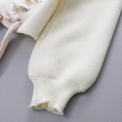 Lockerer und lässiger Strickpullover