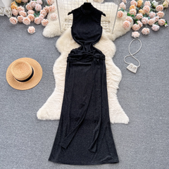Schwarzes Sommerkleid