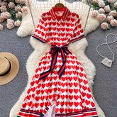 Kleid mit Print-Design für Damen