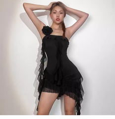 Schwarzes Sommerkleid
