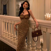 Pailletten Partykleid