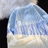 Paar Strickpullover Damen schicker hochwertiger Twist Pullover