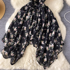 Florales Strapskleid