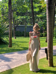 Strandkleid mit Spaghettiträgern