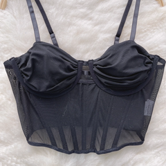 Summer herringbone design tube top