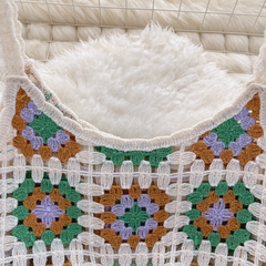 Camisola de punto con diseño de patrón hueco para mujer de verano