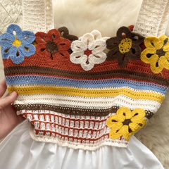 Vestido de hada con diseño de crochet de punto de verano