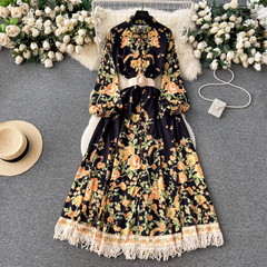 Women's autumn palace style dress