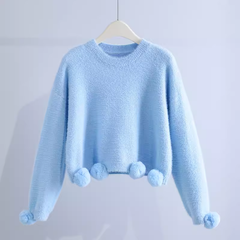Women's loose pullover sweater
