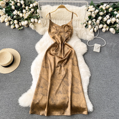 Sommerkleid mit Spaghettiträgern