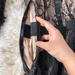 New Lace Mid-Length Dress