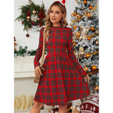 Weihnachtswinter-Midikleid
