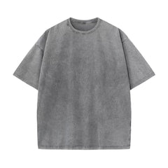 Vintage Unisex Oversized T Shirt Men Cotton