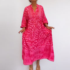 Printed Loose Oversized Dress