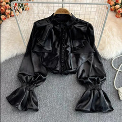 Women's irregular blouses