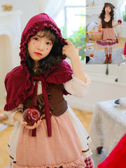 Halloween Children's Cute Dress Cosplay 4-Piece