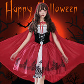 Rotkäppchen Cosplay Kostüm Halloween Kleid