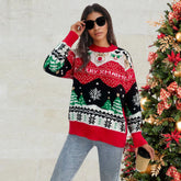Weihnachtsfestlicher Pullover Hübsches Pullover Sweatshirt