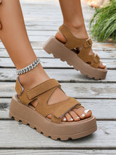 Chain Adjusting Buckle Thick Sole Sandals