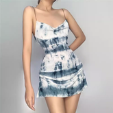 Figurbetontes Kleid mit Spaghettiträgern